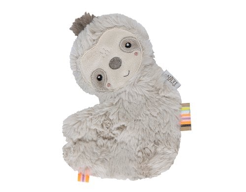 Fehn Knister-Faultier Grau/Beige ab 0+ Monaten