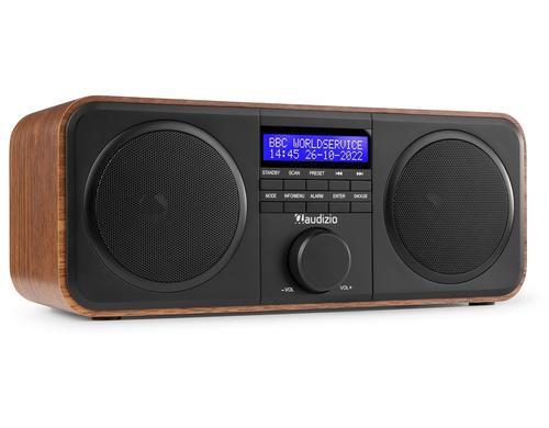 Audizio Novara DAB+ Radio mit FM, holzoptik