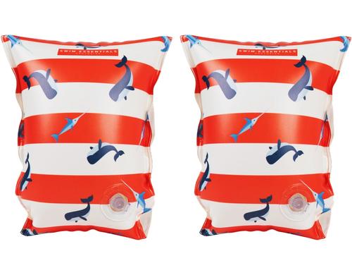 Swim Essentials Schwimmflügel 0-2 Jahre Red-White Whale
