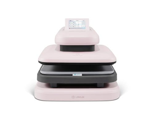 Loklik Transferpresse Auto 2 smart pink 38 x 38 cm, AutoOpen