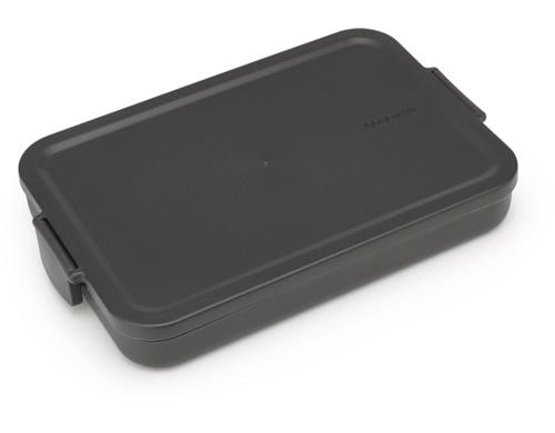 Brabantia Lunchbox Make & Take 1.1L Dark Gr B: 25,5, L:  16,6, H: 3,7cm, Kunststoff