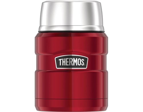 Thermos Foodbehälter STAINLESS KING 0.47 Liter, Cranberry