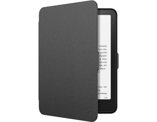 Case für Amazon Kindle Paperwhite 2024 bla Slimshell, Kunstleder, Farbe Schwarz