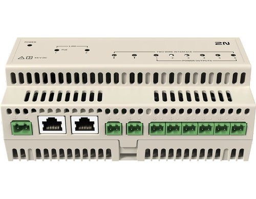 2N Clip 2wire-IP Switch für 6 Clip 2wire-IP Innenstationen