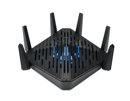 ACER Predator Connect W6. WiFi-6E Router Tri-Band 7800Mbps, 1x2.5GE, 4x1GE, USB3