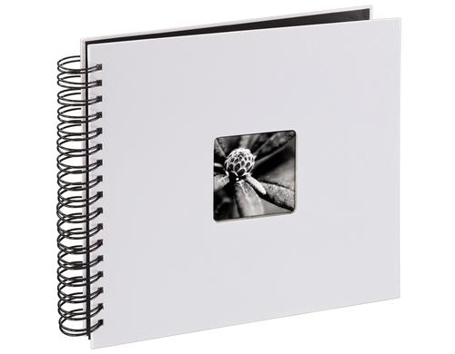 Hama Spiral-Album Fine Art 36x32cm, 50 schwarze Seiten, Kreide