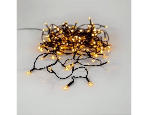 Star Trading LED Lichterkette Golden 12.6m LED 180, Outdoor