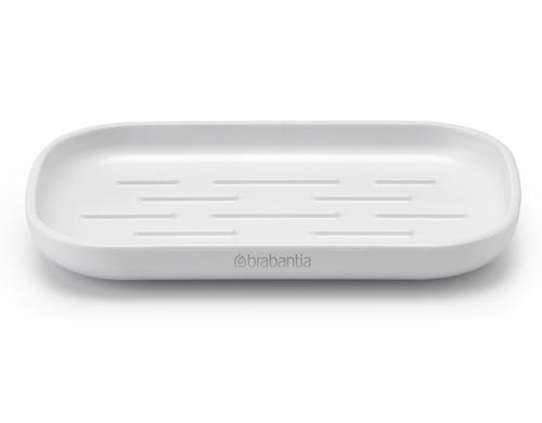 Brabantia Seifenschale ReNew White H: 1.6cm, B: 13.5cm, L: 8.1cm