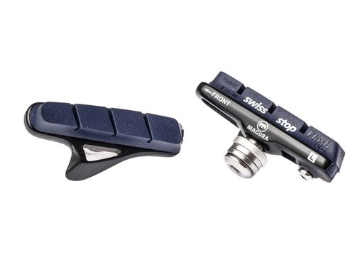 Bremsbeläge RT für blanke Alu-Felge/swz Schwarz