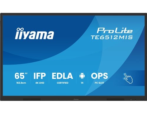 Iiyama TE6512MIS-B4AG 65, Touch, VA, UHD, 400cd, Android