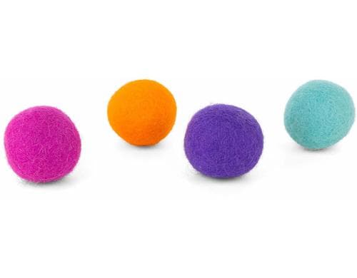 District70 Glow Felt Ball Toys 4Stk. 35mm, aus Wolle