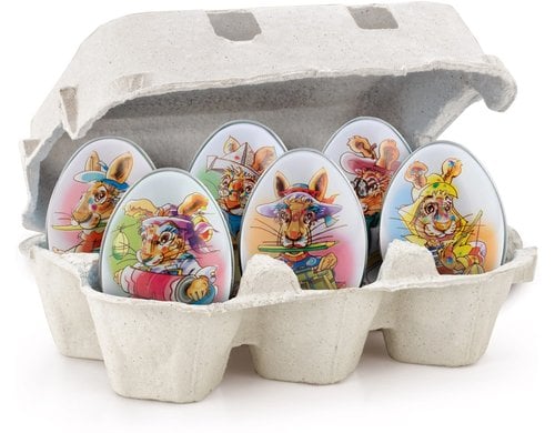 Blecheili Ostern 6er Karton 150 g