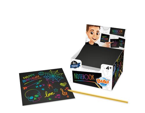 Buki be tenns scratch notebook