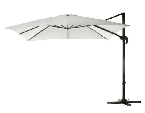 COCON Sonnenschirm Aluminium, hängend Natur, 300x300 cm