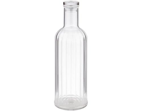APS Flasche Stripes 1 Liter, Transparent