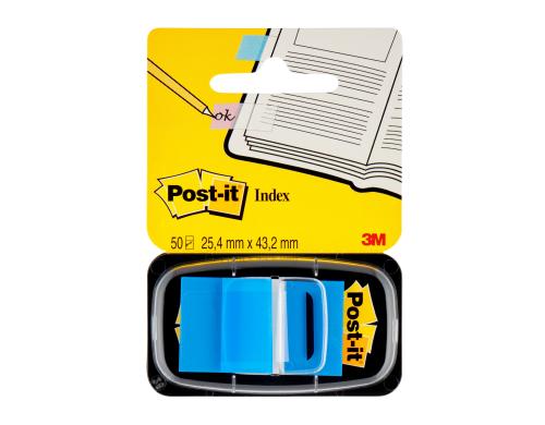 3M Post-it Index 680-R2 50 Streifen à  25.4 mm x 43.2mm blau