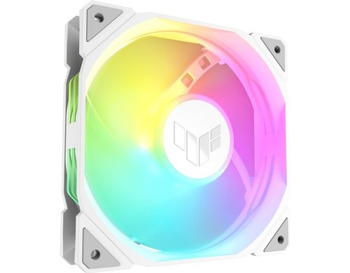 ASUS TUF GAMING TR120 FAN ARGB WHT 120x120x28mm, PWM, 2000rpm, max. 29 dB