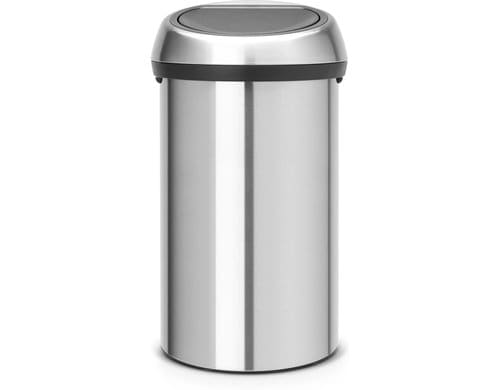 Brabantia Toucheimer Touch Bin 60 Liter, Matt Steel