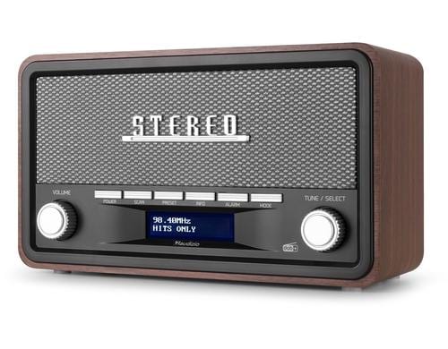 Audizio FoggiaGR Retro DAB+ Radio, FM, BT, grau