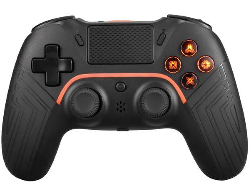 DELTACO Wireless Controller PS4, black Black, Wireless