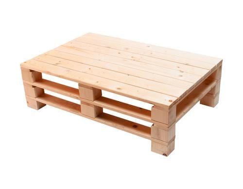 COCON Palettentisch natur 120x80xH35cm