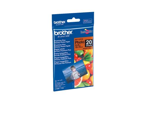 Brother Glossy Fotopapier, 260g, 10x15 cm, 20 Blatt,