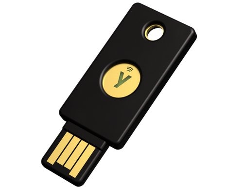 Yubico YubiKey Security Key USB-A, IP68, NFC,FIDO2, FIDO U2F