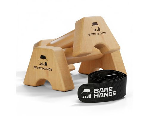 BARE HANDS Liegestützgriffe Gr. S 2stk, Calisthenics Equipment Liegestütz