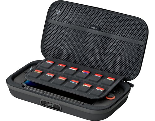BELKIN Charging Case Pro, 10K mAh Powerbank Nintendo Switch 2, Charcoal