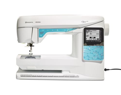 Husqvarna Nähmaschine Opal 670 200 integrierte Stiche, 4 Schriftarten