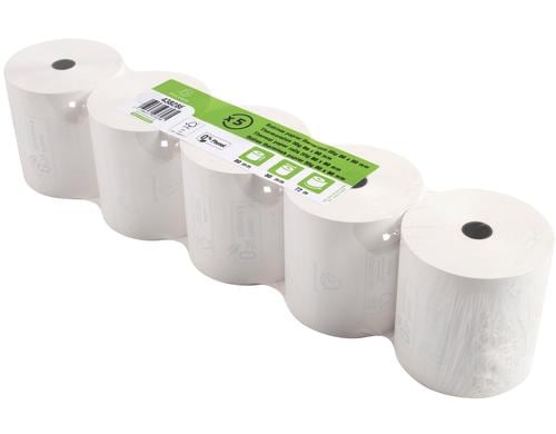 Exacompta Additionsrollen Thermopapier 80 x 80 x 12 mm, 72 m, 5 Stk