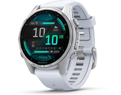 Garmin Fenix 8 AMOLED 43mm, Glass,BareSS, whitestone