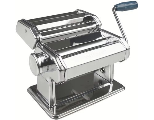 Fackelmann  Pastamaschine Edelstahl 2 Nudelwalzen, 9 Stufen