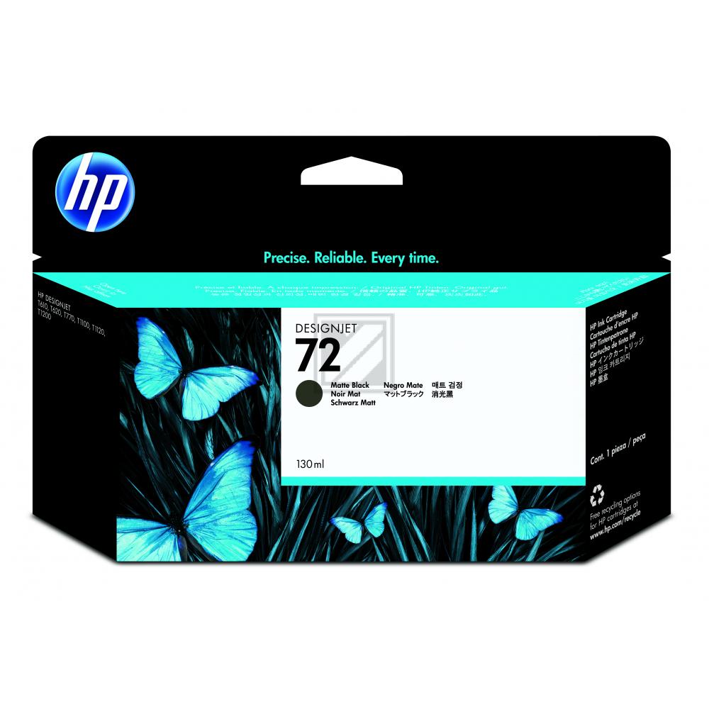 HP Tinte Nr. 72 - Black matte (C9403A) Tintenvolumen 130ml