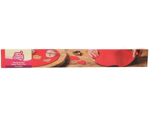 Ausgerollte Fondant Decke - Rot 430 g