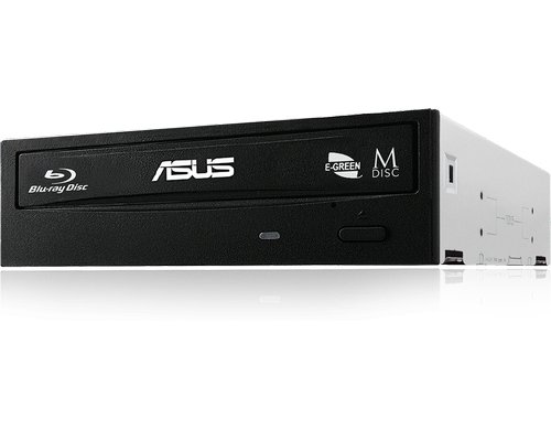 ASUS BDRW 16x SATA bulk schwarz 16x BluRay, 16x DVD+/-R, BW-16D1HT/BLK/G