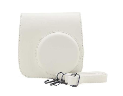 Fujifilm Instax Mini 8/9 Lederhülle weiss für Mini 8 und 9