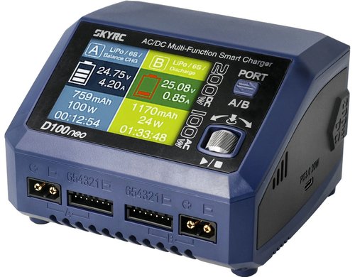 SkyRC D100 Neo LiPo 1-6s 10A 100W AC