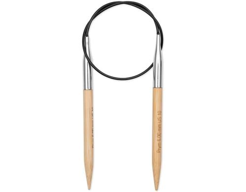 Prym Rundstricknadeln BAMBUS 6.00 mm, 40 cm
