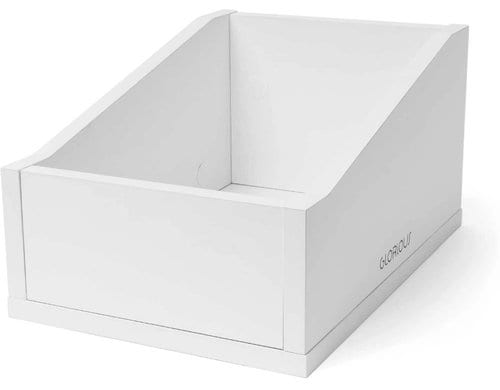 GLORIOUS 7 Record Box Advanced Weiss 110 Kompakte Aufbewahrung für ~110x 7''-Vinyls