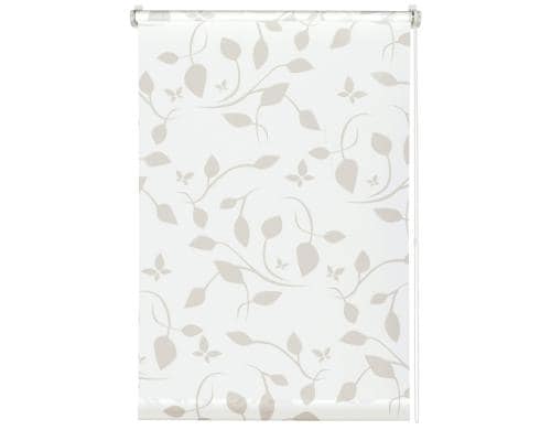Gardinia EASYFIX Rollo Scandinavian Weiss-Natur, 45 x 150 cm, 100% Polyester
