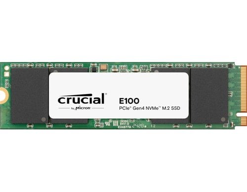 Crucial SSD E100 2TB, M.2 NVMe PCIe Gen4 QLC, lesen 5000MB/s, schreiben 4500MB/s