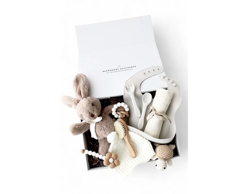 Baby Geschenkbox Lunelle weiss