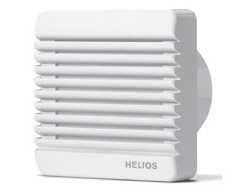 Helios Ventilator mit Nachlaufschalter IP45, 230V, 100mm, weiss