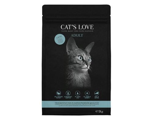 Cats Love Trockenfutter Adult Lachs 2kg