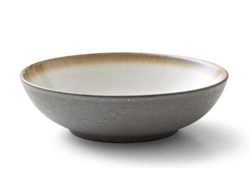 Bitz Salatschüssel 24cm grau/creme 1 Stück, D: 24cm, H: 6cm, Stoneware