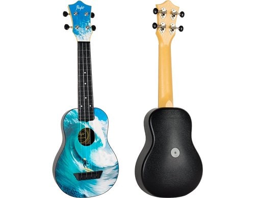 Flight Travel Uku Soprano ABS - Surf Ukulele, Gigbag