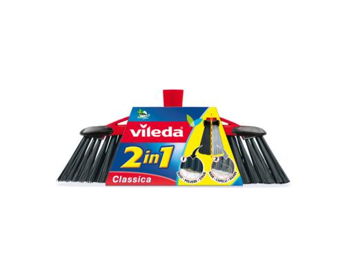 Vileda 2 in 1 Besen Classica Mit Kantenschutz