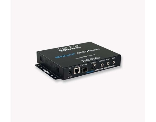 Just Add Power VBS-MAX-RX-2 4K60-Empfänger mit SFP, USB-C und ARC