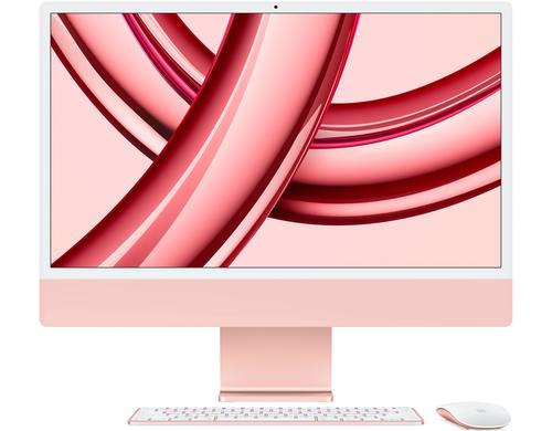 24 iMac (M3, 4 Ports), 8C/10C, Rosé 8GB, 256GB, GbE, MM, MK TID, CH
